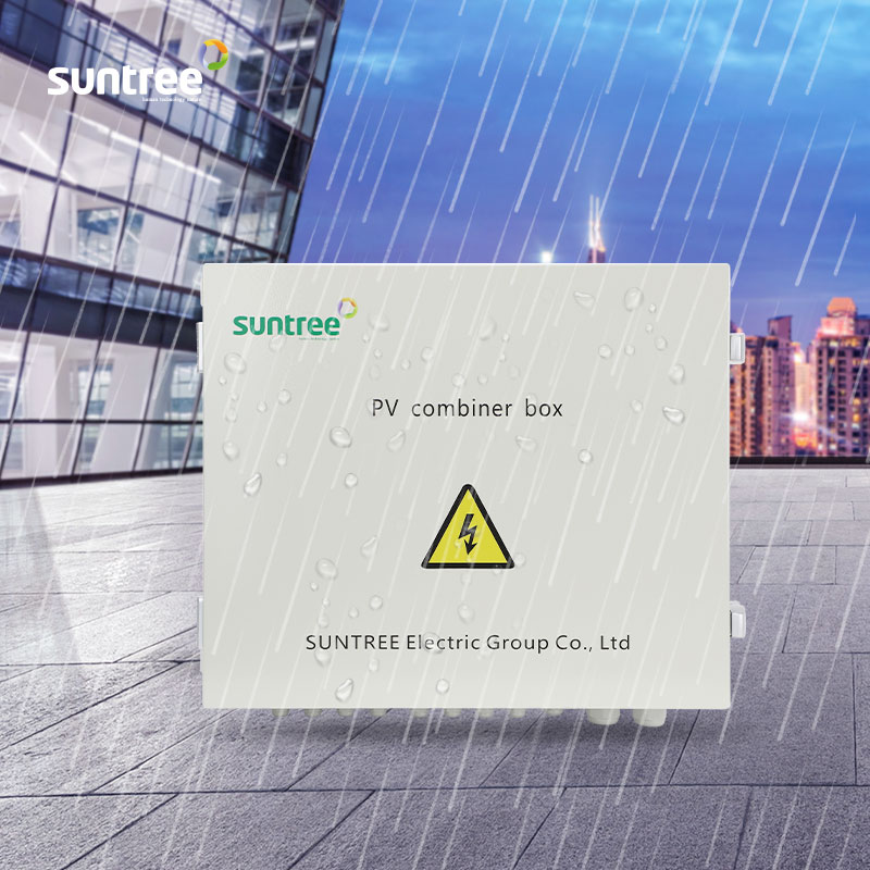 Solar Combiner Box - Suntree 8 in 1 Out Metal