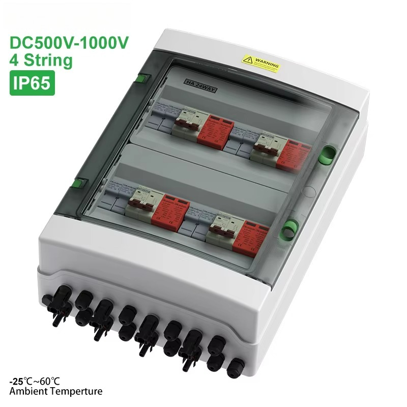 Solar Combiner Box - CNLonQcom PV Combiner Box 500V 4