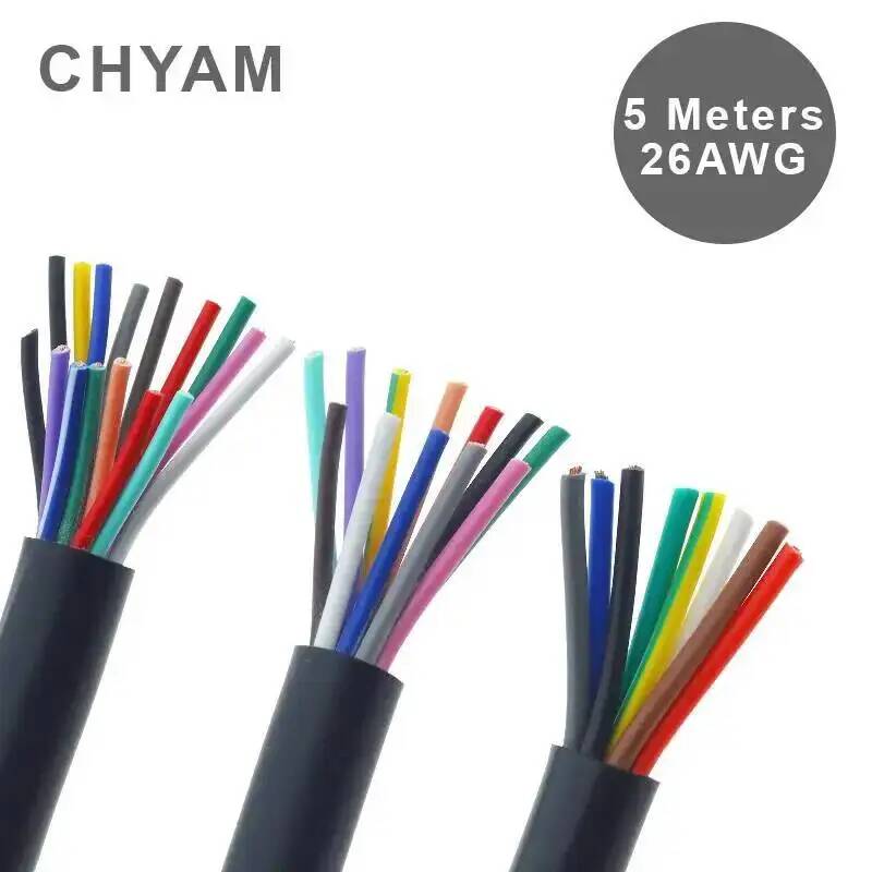 Cable Black 26AWG 0.12mm2 Copp - Cable Gland Waterproof 评论和价格