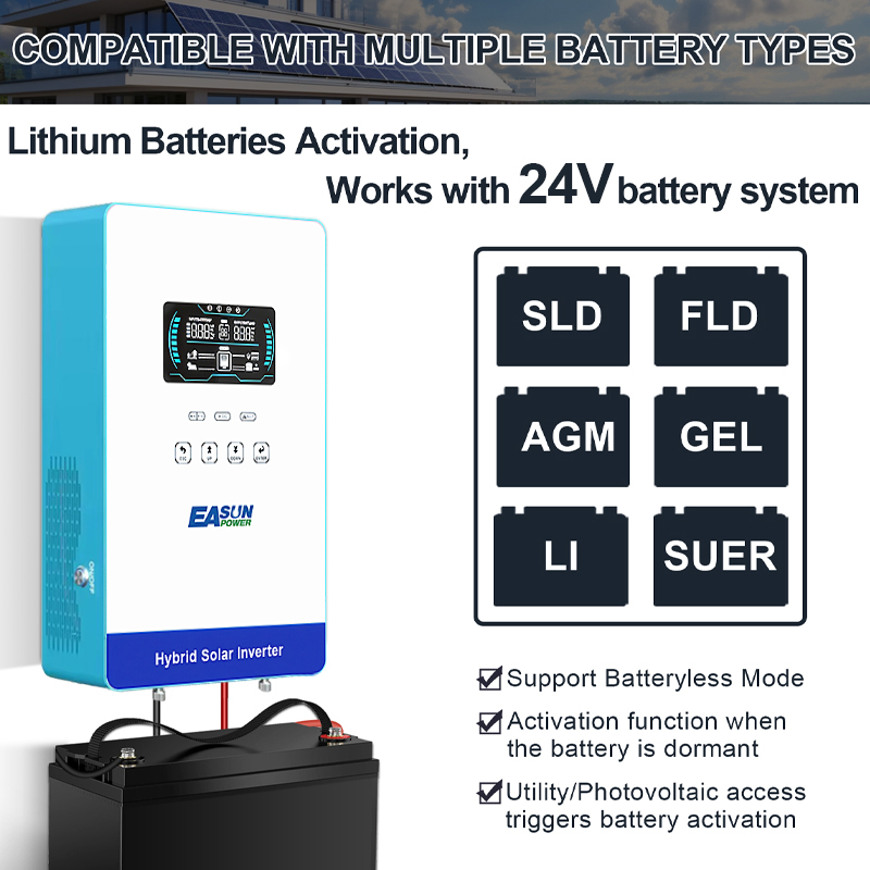 EASUN POWER 4KW Inverter 110V  - Renewable Energy Systems 评论和价格