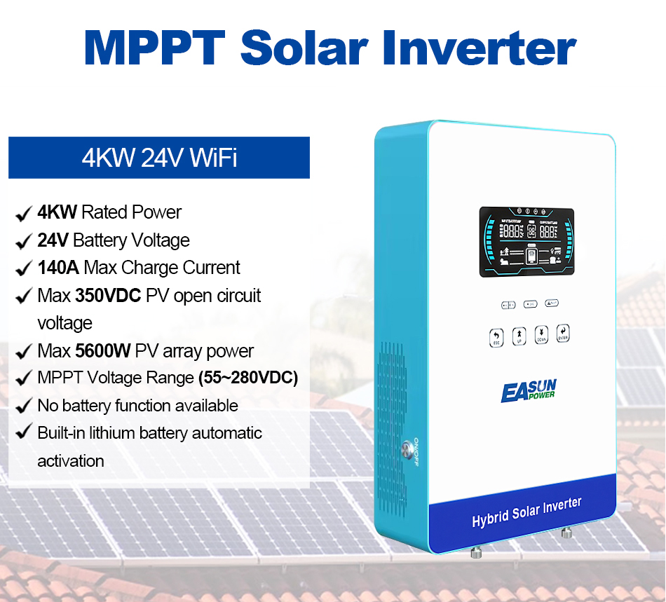 EASUN POWER 4KW Inverter 110V  - Renewable Energy Systems 评论和价格