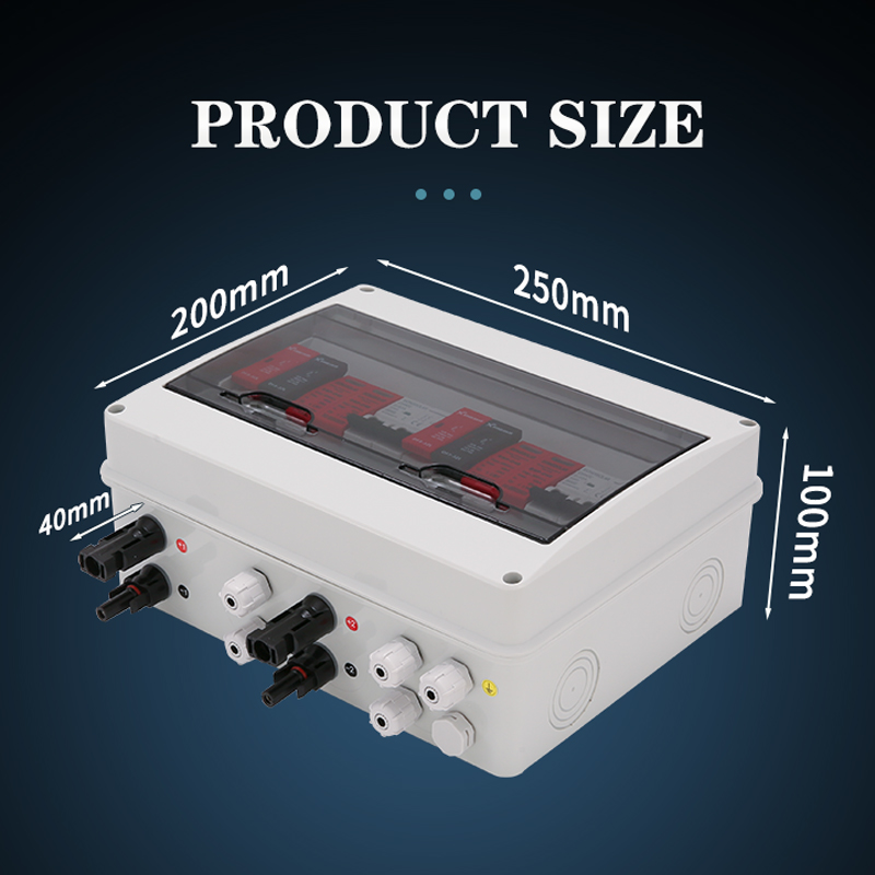 XIONGISOLAR 2 in 2 out DC 600V - Solar Combiner Box 评论和价格