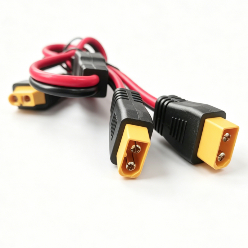 60cm 12AWG XT60 1 Female to 2  - Solar Combiner Box 评论和价格