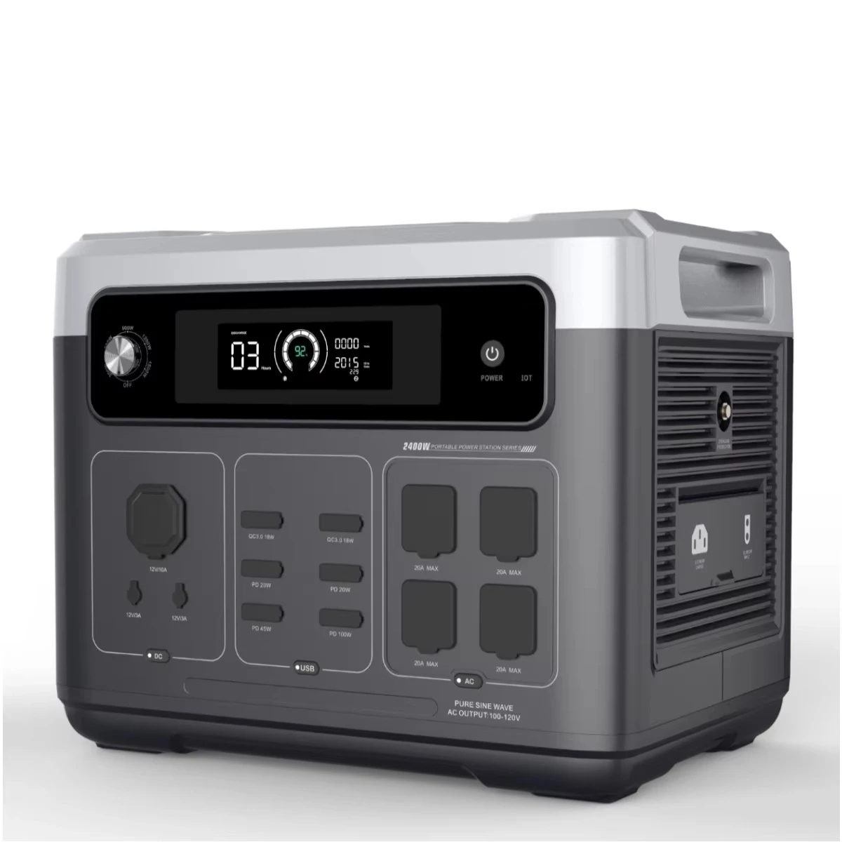 P2001 PLUS 2400W Portable Powe - Portable Power Station 评论和价格