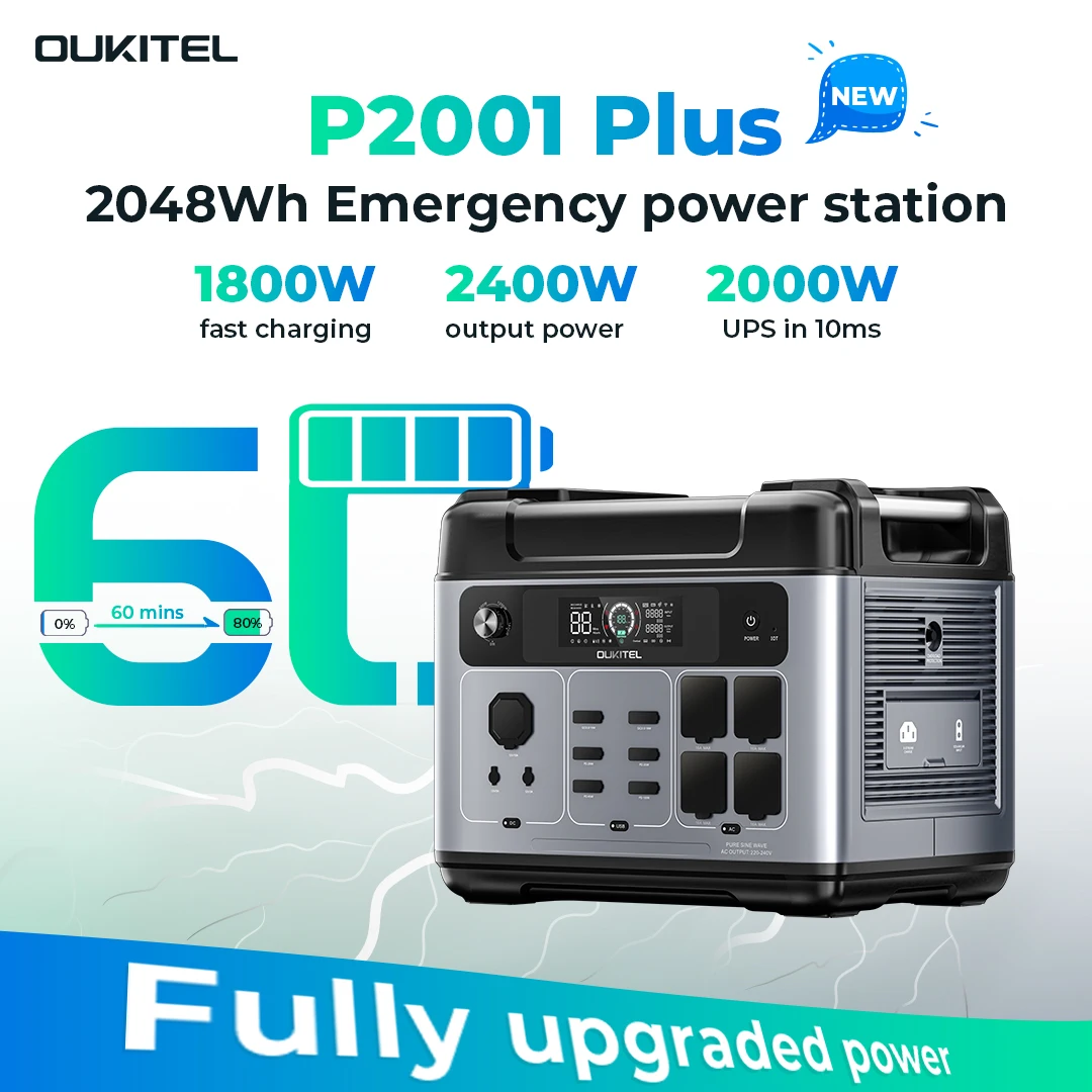 P2001 PLUS 2400W Portable Powe - Portable Power Station 评论和价格