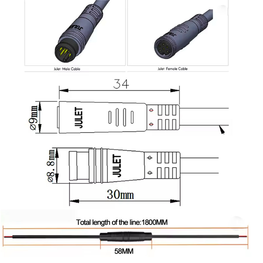 Waterproof Cable Julet Electri - Cable Gland Waterproof 评论和价格