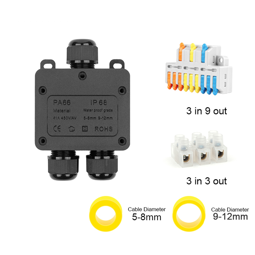 IP68 Outdoor Waterproof Juncti - Cable Gland Waterproof 评论和价格