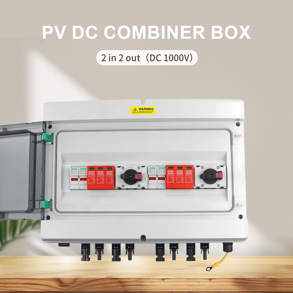 DIY GO Solar Photovoltaic 2 In - Solar Combiner Box 评论和价格