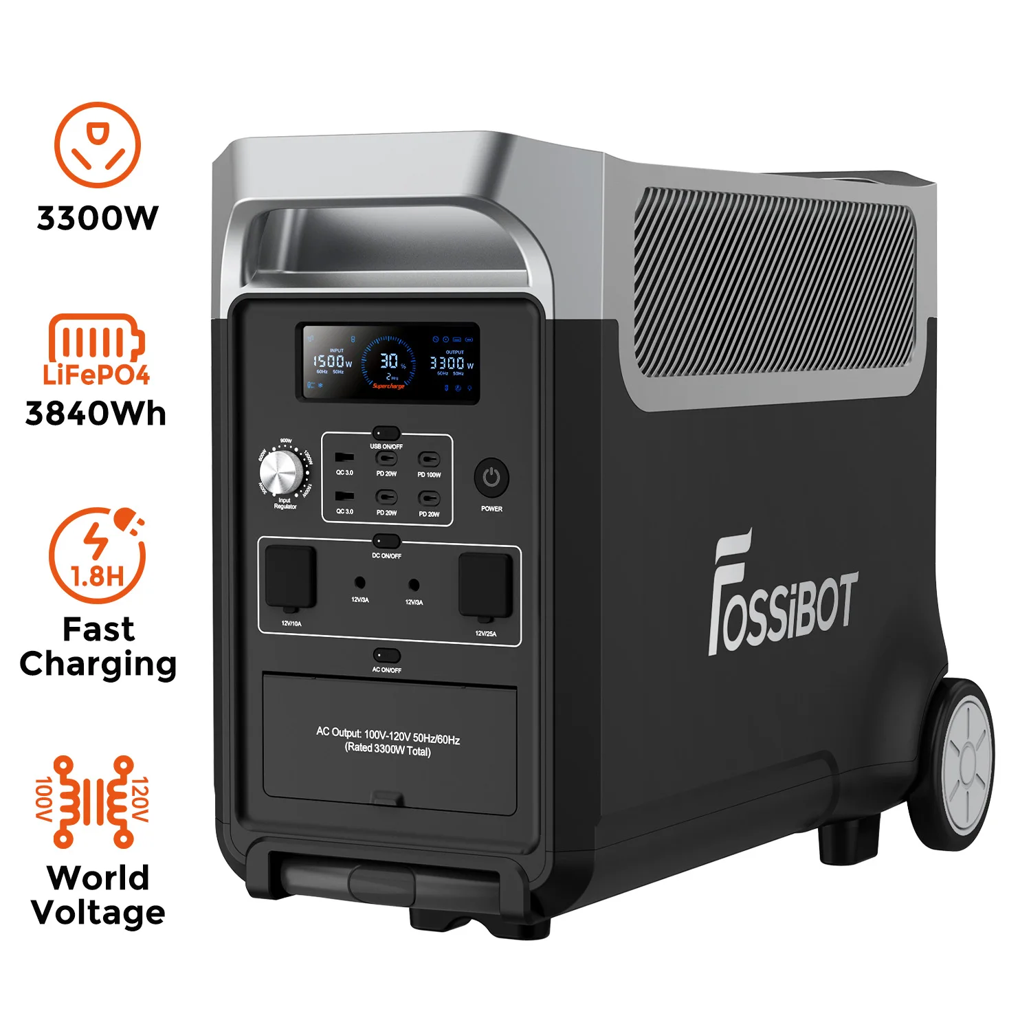 Fossibot F3600 Pro Generator W - Portable Power Station 评论和价格