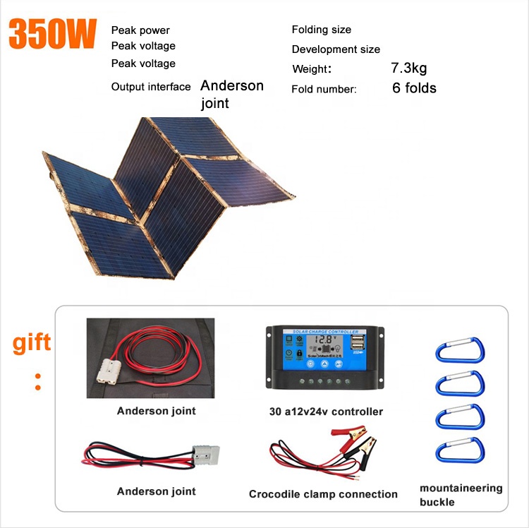 350W Flexible Monocrystalline  - Portable Power Station 评论和价格