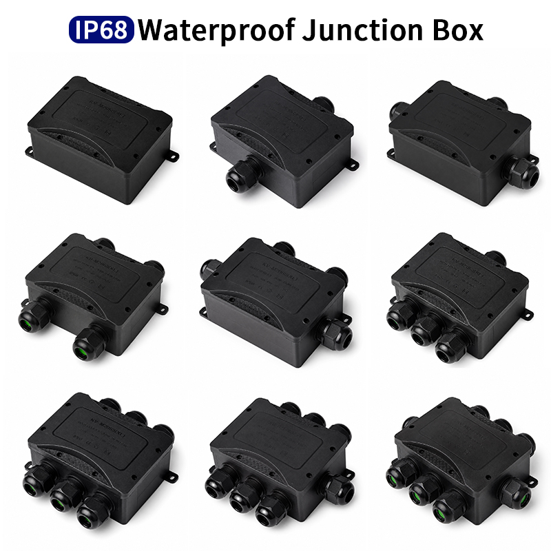 IP68 Waterproof Junction Box 2 - Cable Gland Waterproof 评论和价格