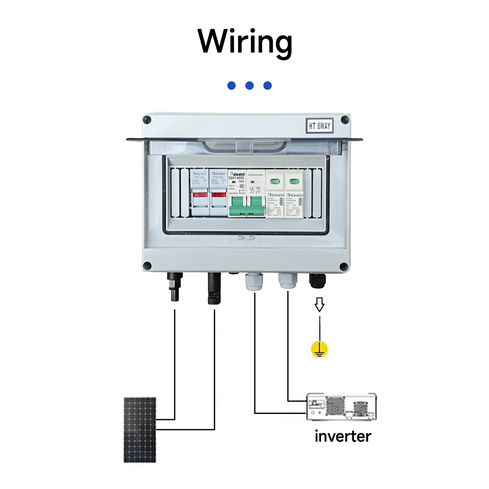 1 input 1 out Solar photovolta - Solar Combiner Box 评论和价格