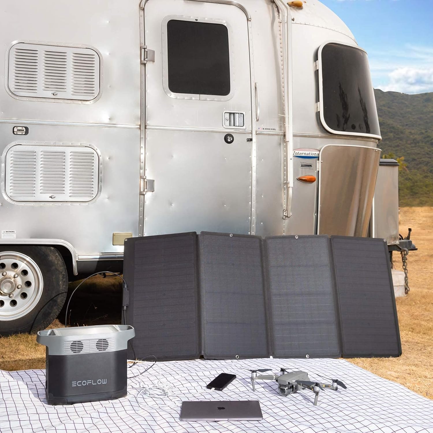 160 Watt Foldable Solar Panel  - Portable Power Station 评论和价格