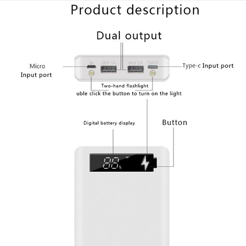 5x18650 Powerbank Portable Pov - Solar Combiner Box 评论和价格