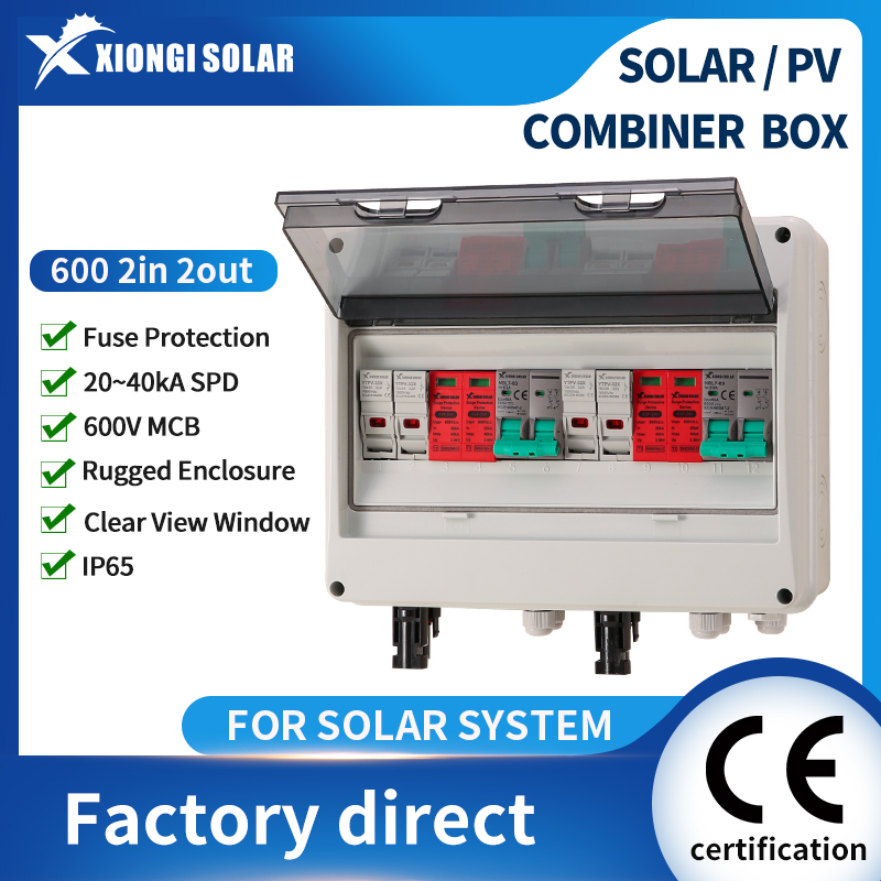 Full Copper Wire PV Combiner B - Solar Combiner Box 评论和价格