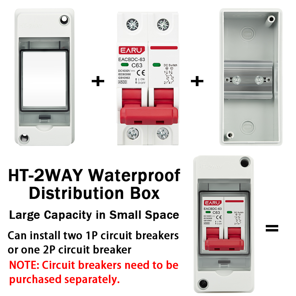 HT-2 IP65 Waterproof Distribut - Solar Combiner Box 评论和价格