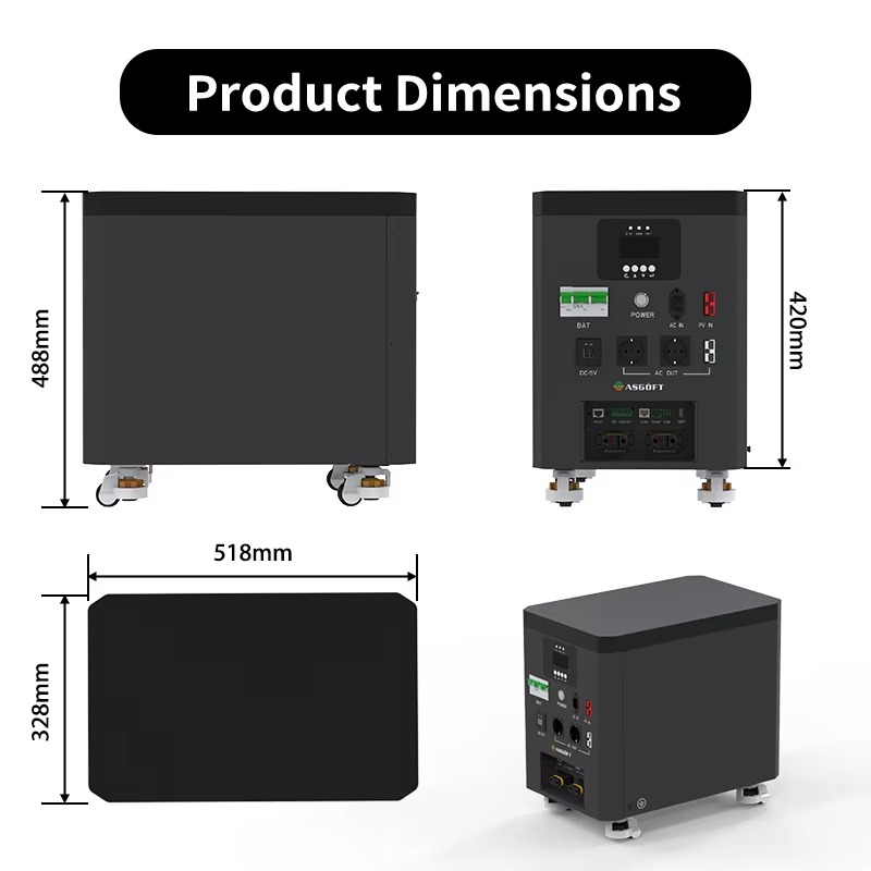 6.6kWh Portable Home Energy St - Portable Power Station 评论和价格